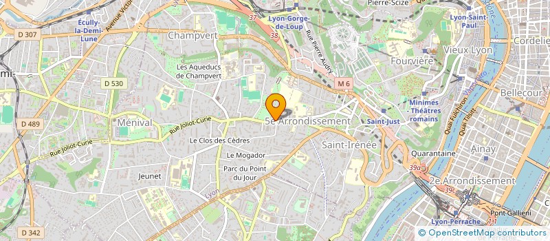 localisation de l'entreprise MONSIEUR CHRISTOPHE PARIS  LYON