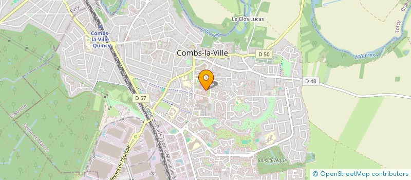 localisation de l'entreprise MONSIEUR CHRISTOPHE PARIS  COMBS-LA-VILLE