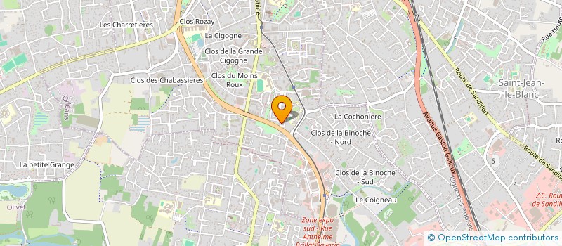 localisation de l'entreprise MONSIEUR CHRISTOPHE PARIS à ORLEANS
