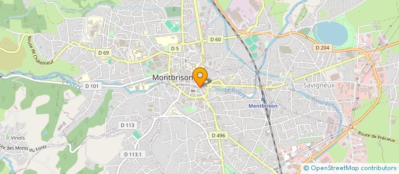 localisation de l'entreprise MONSIEUR CHRISTOPHE PARRA  MONTBRISON