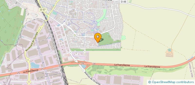 localisation de l'entreprise MONSIEUR CHRISTOPHE PASCAL  COMBS-LA-VILLE