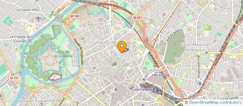 localisation de l'entreprise MONSIEUR CHRISTOPHE PASCAL  LILLE