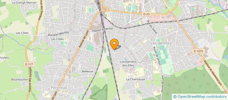 localisation de l'entreprise MONSIEUR CHRISTOPHE PASDELOUP  PERONNAS