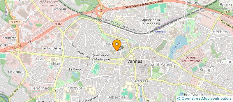 localisation de l'entreprise MONSIEUR CHRISTOPHE PASDELOUP  VANNES