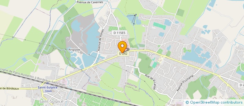 localisation de l'entreprise MONSIEUR CHRISTOPHE PASSEBON  IZON