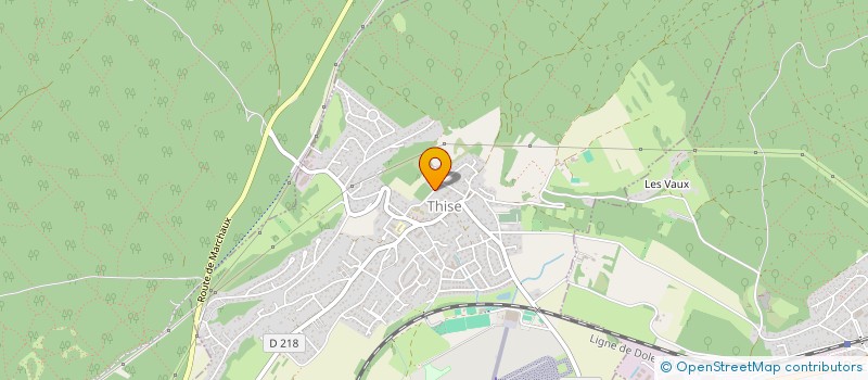 localisation de l'entreprise MONSIEUR CHRISTOPHE PASSEMARD  THISE