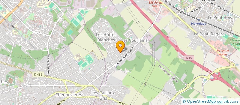 localisation de l'entreprise MONSIEUR CHRISTOPHE PASSON  HERBLAY-SUR-SEINE