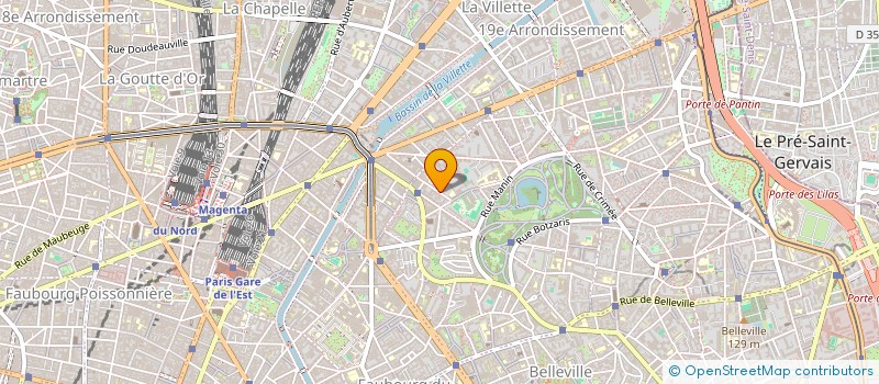 localisation de l'entreprise MONSIEUR CHRISTOPHE PASTEL  PARIS