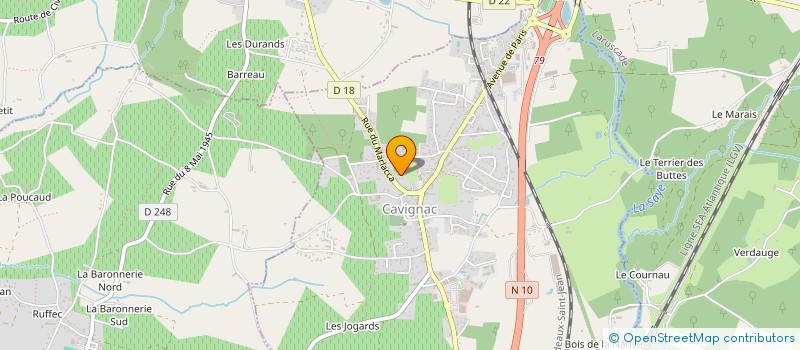 localisation de l'entreprise MONSIEUR CHRISTOPHE PATS-NOUGUES  CAVIGNAC