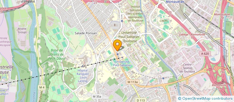 localisation de l'entreprise MONSIEUR CHRISTOPHE PAU  TOULOUSE