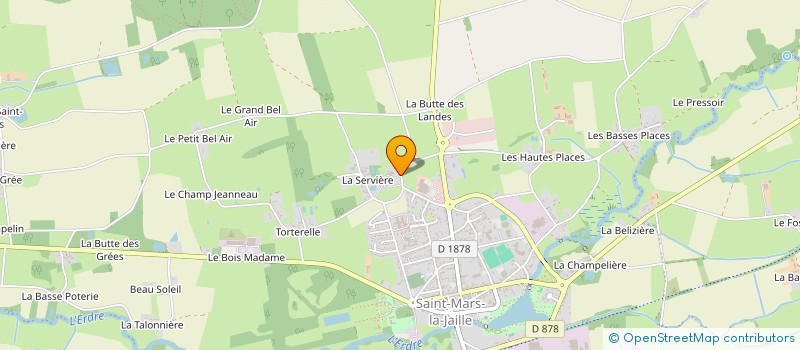 localisation de l'entreprise MONSIEUR CHRISTOPHE PAUDOIE à VALLONS-DE-L'ERDRE
