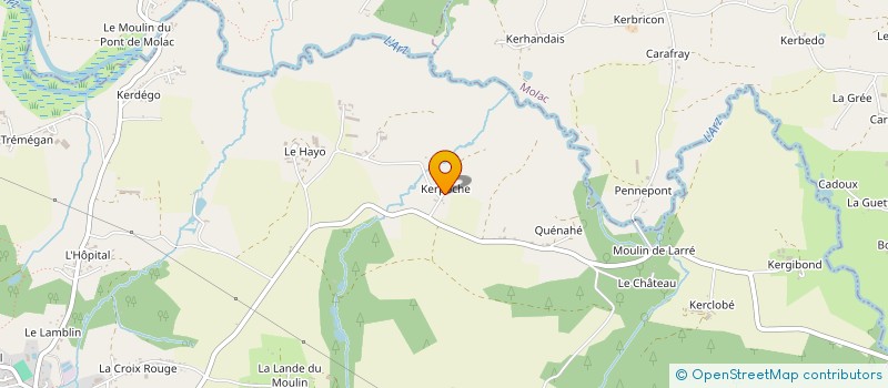 localisation de l'entreprise MONSIEUR CHRISTOPHE PAUL  LARRE