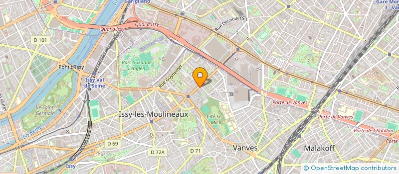 localisation de l'entreprise MONSIEUR CHRISTOPHE PAULOBY à ISSY-LES-MOULINEAUX