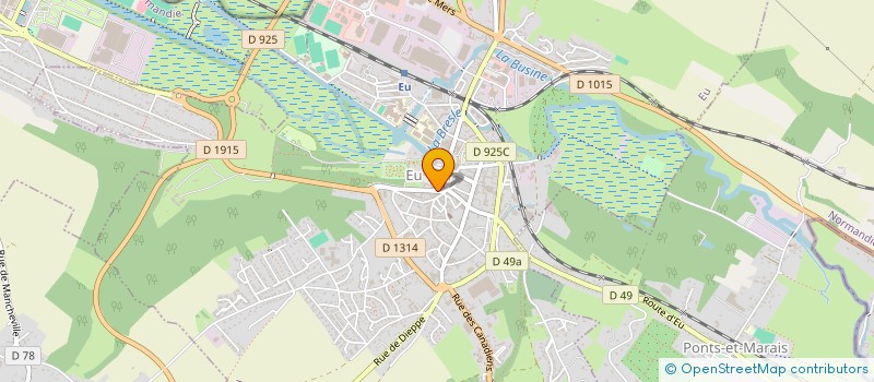 localisation de l'entreprise MONSIEUR CHRISTOPHE PAVEAU à EU