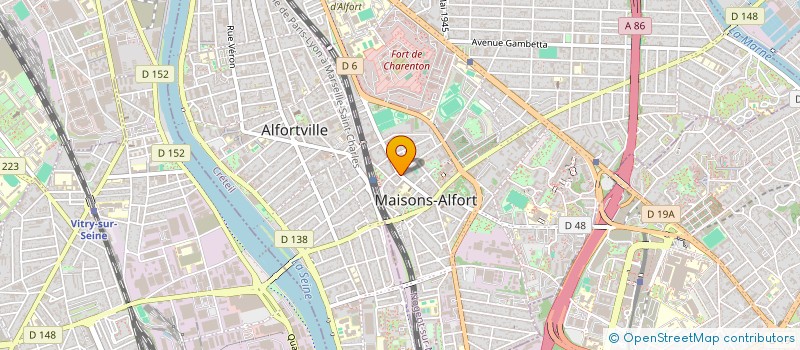 localisation de l'entreprise MONSIEUR CHRISTOPHE PAVIET-SALOMON à MAISONS-ALFORT