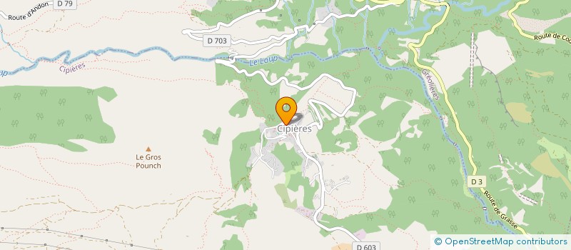 localisation de l'entreprise MONSIEUR CHRISTOPHE PECHEUX  CIPIERES