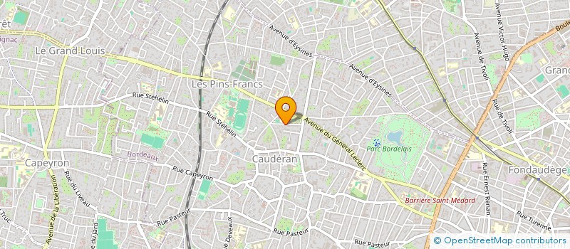 localisation de l'entreprise MONSIEUR CHRISTOPHE PECHMEZE  BORDEAUX