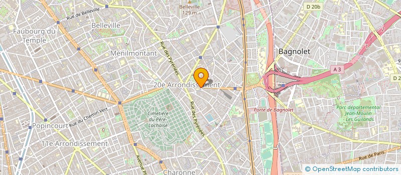 localisation de l'entreprise MONSIEUR CHRISTOPHE PEIFFER  PARIS