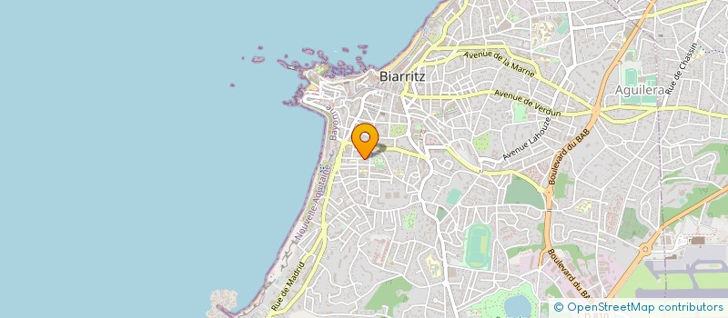 localisation de l'entreprise MONSIEUR CHRISTOPHE PEILLERON à BIARRITZ