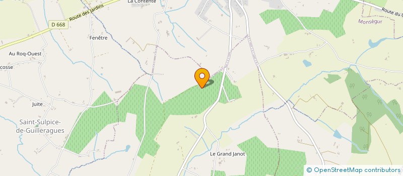 localisation de l'entreprise MONSIEUR CHRISTOPHE PELE  SAINTE-GEMME