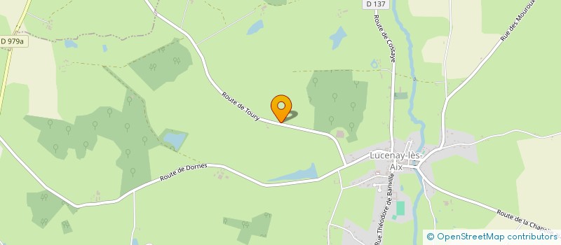 localisation de l'entreprise MONSIEUR CHRISTOPHE PELLETIER  LUCENAY-LES-AIX