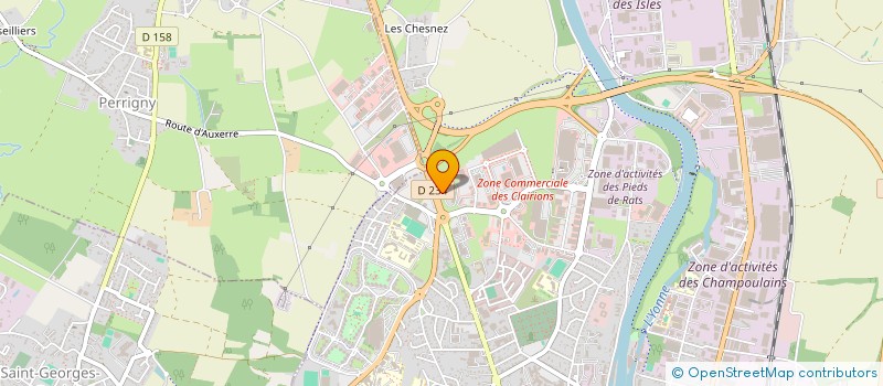 localisation de l'entreprise MONSIEUR CHRISTOPHE PELLETIER à AUXERRE