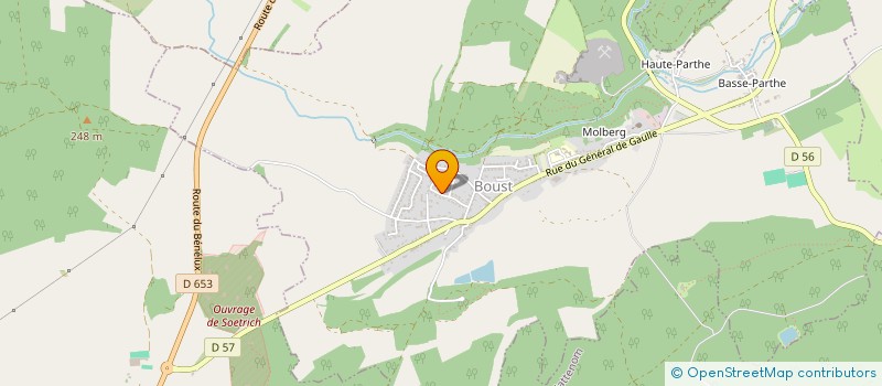 localisation de l'entreprise MONSIEUR CHRISTOPHE PELOSATO  CATTENOM