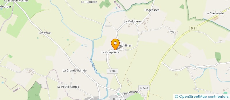 localisation de l'entreprise MONSIEUR CHRISTOPHE PELTIER à BOITRON