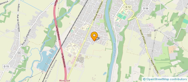 localisation de l'entreprise MONSIEUR CHRISTOPHE PENABAYRE  MURET