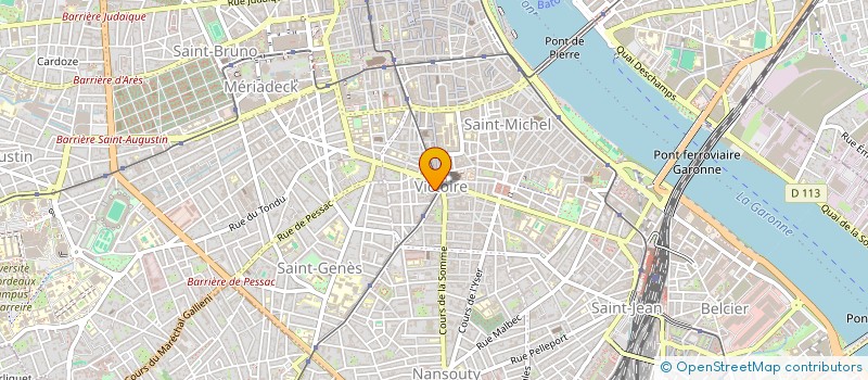 localisation de l'entreprise MONSIEUR CHRISTOPHE PENAUD  BORDEAUX