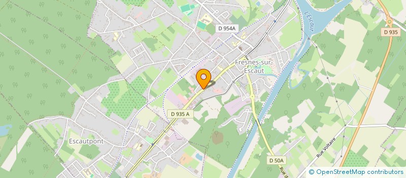 localisation de l'entreprise MONSIEUR CHRISTOPHE PENNYNCK à FRESNES-SUR-ESCAUT
