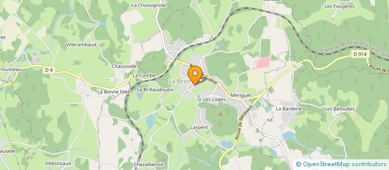 localisation de l'entreprise MONSIEUR CHRISTOPHE PENOT  LA BRIONNE