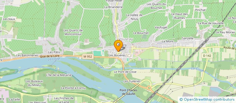 localisation de l'entreprise MONSIEUR CHRISTOPHE PEPIN  VOUVRAY