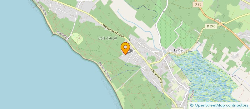 localisation de l'entreprise MONSIEUR CHRISTOPHE PEPIN  DOLUS-D'OLERON