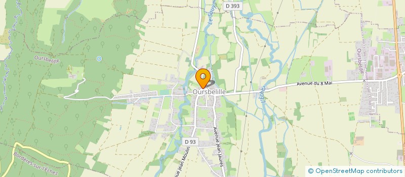 localisation de l'entreprise MONSIEUR CHRISTOPHE PERALS  OURSBELILLE