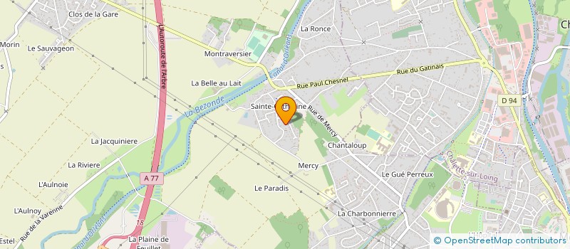 localisation de l'entreprise MONSIEUR CHRISTOPHE PEREIRA  PANNES