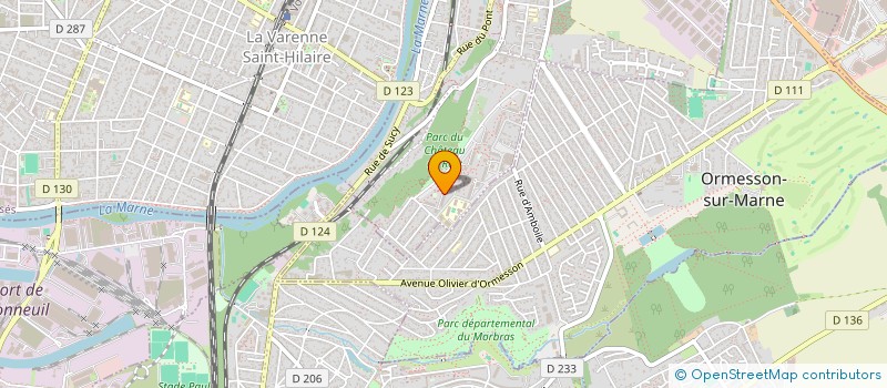 localisation de l'entreprise MONSIEUR CHRISTOPHE PEREIRA  BRIE-COMTE-ROBERT