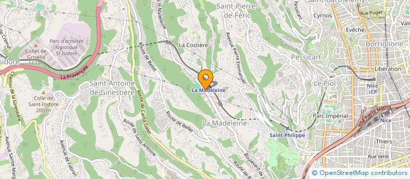 localisation de l'entreprise MONSIEUR CHRISTOPHE PERETTI à NICE