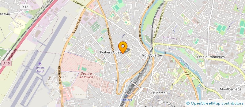localisation de l'entreprise MONSIEUR CHRISTOPHE PEREZ à POITIERS