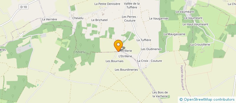 localisation de l'entreprise MONSIEUR CHRISTOPHE PERNOT  VILLEDIEU-LE-CHATEAU