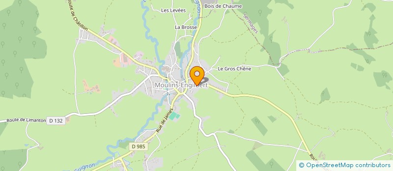 localisation de l'entreprise MONSIEUR CHRISTOPHE PEROT à MOULINS-ENGILBERT