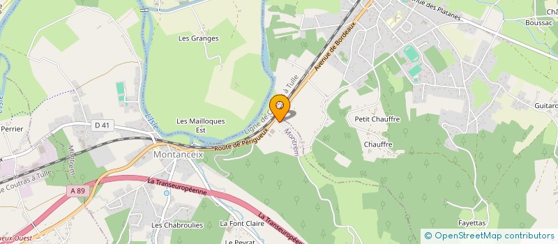 localisation de l'entreprise MONSIEUR CHRISTOPHE PEROTEAU à MONTREM