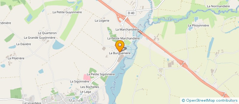 localisation de l'entreprise MONSIEUR CHRISTOPHE PERRAUDEAU à MACHE