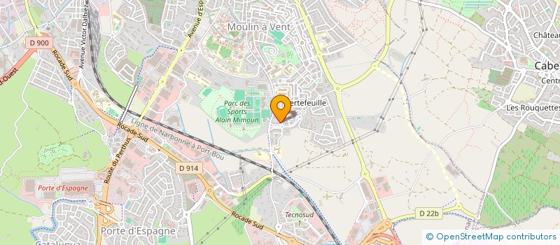 localisation de l'entreprise MONSIEUR CHRISTOPHE PERRIER  PERPIGNAN