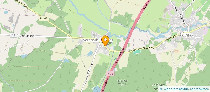 localisation de l'entreprise MONSIEUR CHRISTOPHE PERRIN  POLIGNY