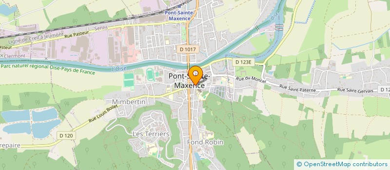 localisation de l'entreprise MONSIEUR CHRISTOPHE PERRUCHOT à PONT-SAINTE-MAXENCE