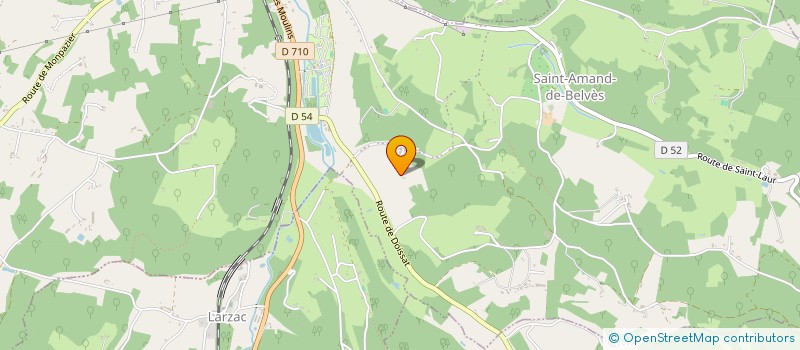 localisation de l'entreprise MONSIEUR CHRISTOPHE PERSONNE  PAYS DE BELVES