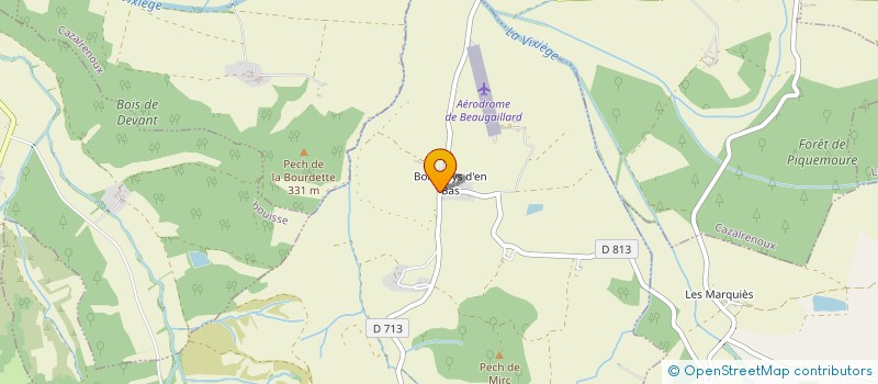 localisation de l'entreprise MONSIEUR CHRISTOPHE PERUZZARO  SAINT-JULIEN-DE-BRIOLA