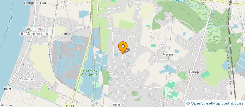 localisation de l'entreprise MONSIEUR CHRISTOPHE PESSANA  AMBARES-ET-LAGRAVE