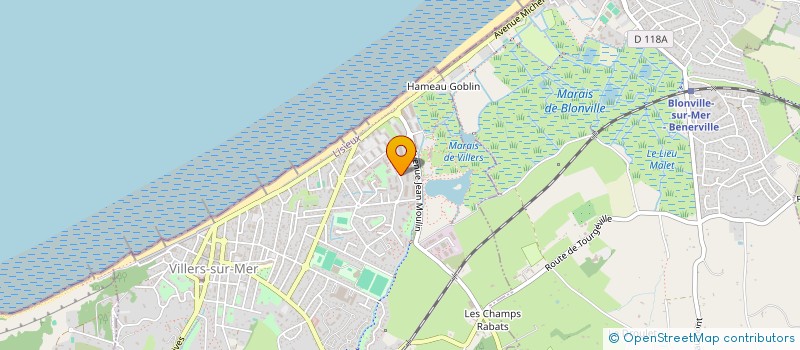 localisation de l'entreprise MONSIEUR CHRISTOPHE PETIT  VILLERS-SUR-MER